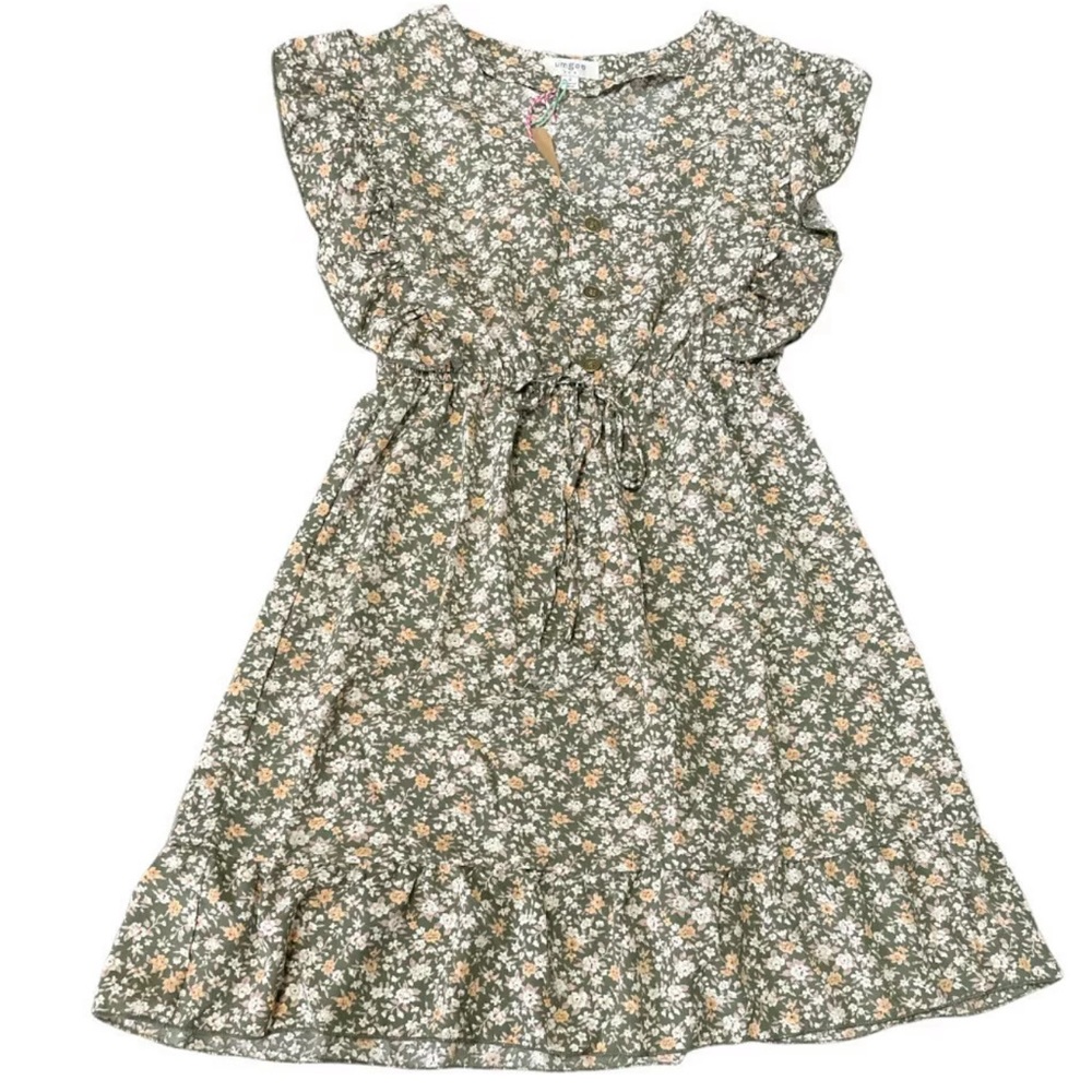 Umgee Ditsy Floral Ruffle Short Dress - Picture 15 of 15